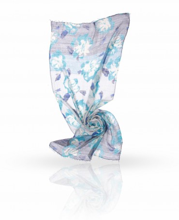 Палантин Женский SW-BIGFL/BLUE.GR